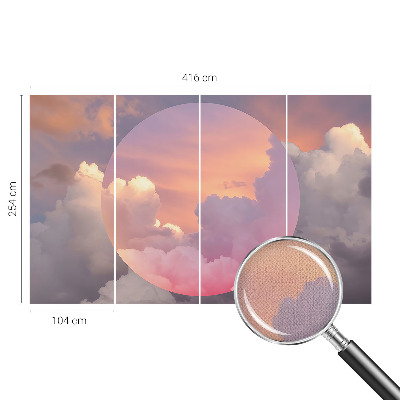 3D tapeta Éterické oblaky