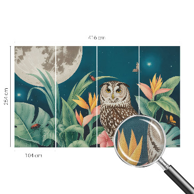 Tapeta do obývačky Mesačné safari