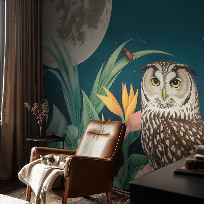 Tapeta do obývačky Mesačné safari