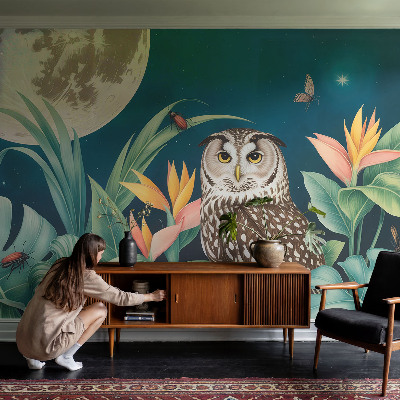 Tapeta do obývačky Mesačné safari