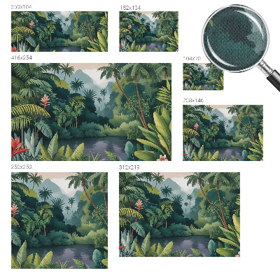 Samolepiaca fototapeta Exotická scenéria