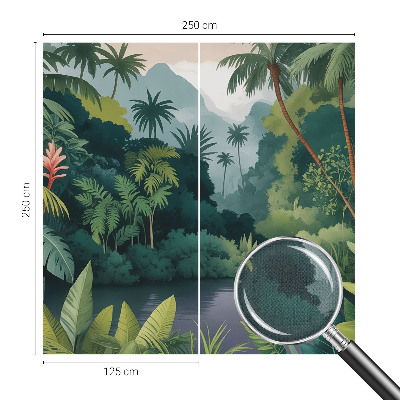 Samolepiaca fototapeta Exotická scenéria