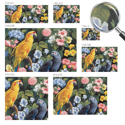 Tapety na stenu samolepiace Exotické vtáky