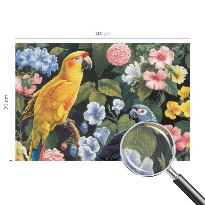 Tapety na stenu samolepiace Exotické vtáky