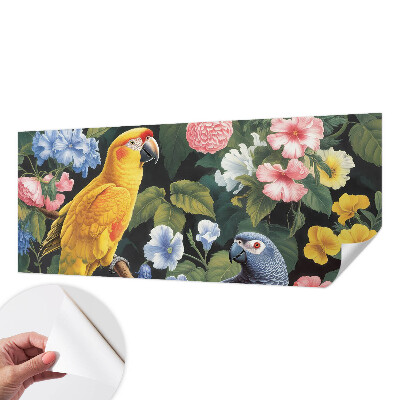 Tapety na stenu samolepiace Exotické vtáky