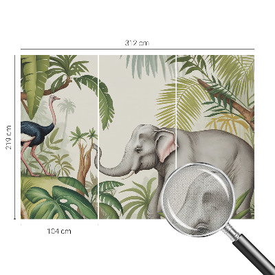 Samolepiaca tapeta Exotická scéna