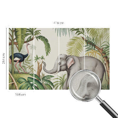 Samolepiaca tapeta Exotická scéna