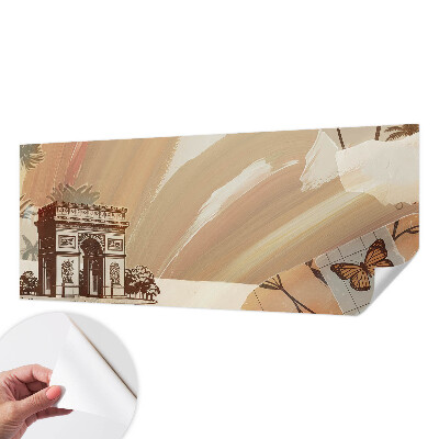 Samolepiaca fototapeta do detskej izby Exotická cesta