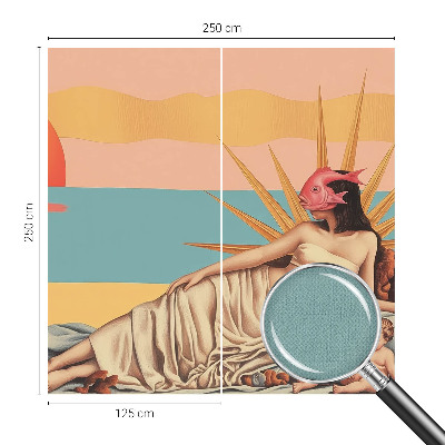 Samolepiaca fototapeta do spálne Západ surrealizmu