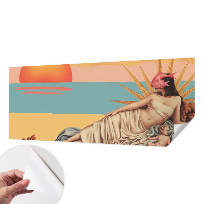 Samolepiaca fototapeta do spálne Západ surrealizmu