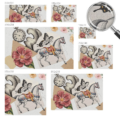 3D fototapeta Starožitné kvety