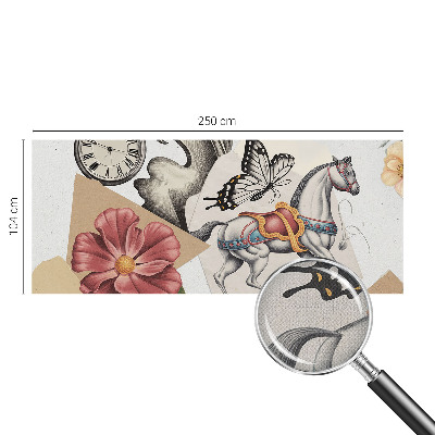 3D fototapeta Starožitné kvety