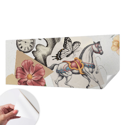 3D fototapeta Starožitné kvety