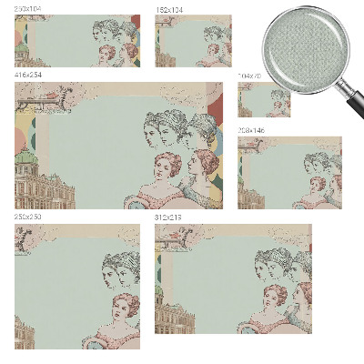 Detská fototapeta Klasická koláž