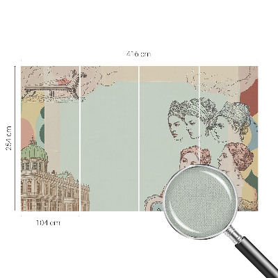 Detská fototapeta Klasická koláž