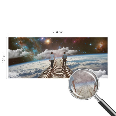 Tapeta do detskej izby Vesmírna cesta