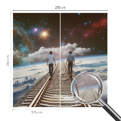 Tapeta do detskej izby Vesmírna cesta