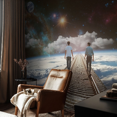 Tapeta do detskej izby Vesmírna cesta