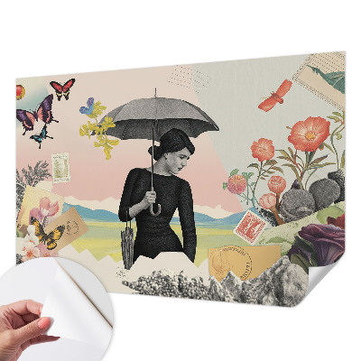 Detská tapeta Romantická koláž