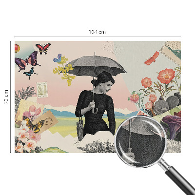 Detská tapeta Romantická koláž