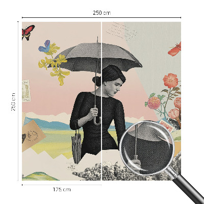 Detská tapeta Romantická koláž