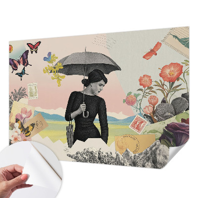 Detská tapeta Romantická koláž