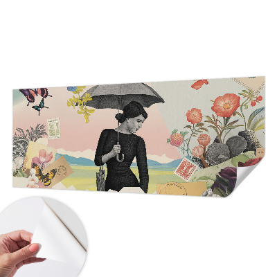 Detská tapeta Romantická koláž