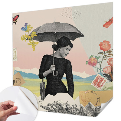 Detská tapeta Romantická koláž