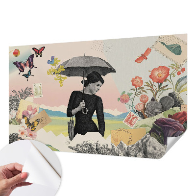 Detská tapeta Romantická koláž