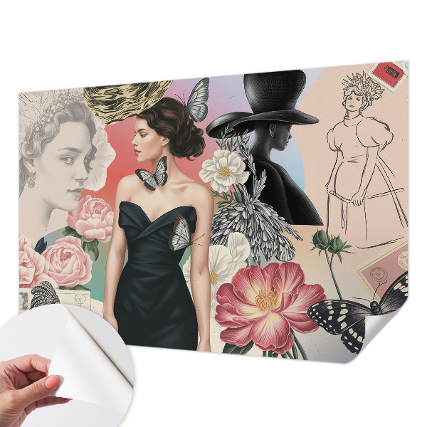 Fototapeta pre dievča Kvety a portréty