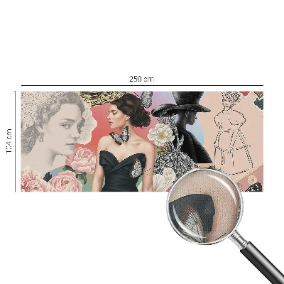 Fototapeta pre dievča Kvety a portréty