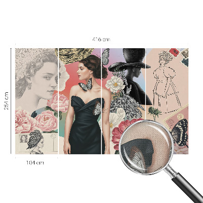 Fototapeta pre dievča Kvety a portréty