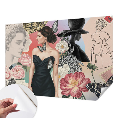 Fototapeta pre dievča Kvety a portréty