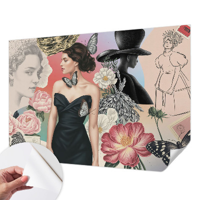 Fototapeta pre dievča Kvety a portréty