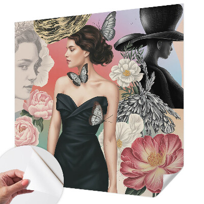 Fototapeta pre dievča Kvety a portréty