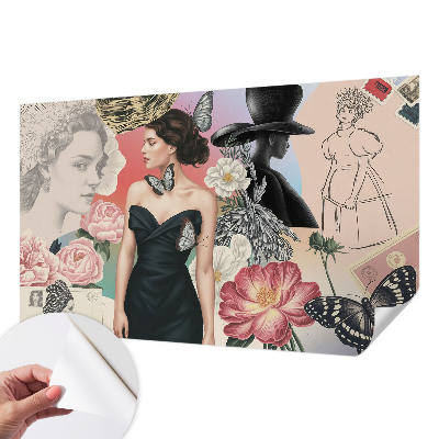 Fototapeta pre dievča Kvety a portréty