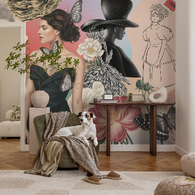 Fototapeta pre dievča Kvety a portréty