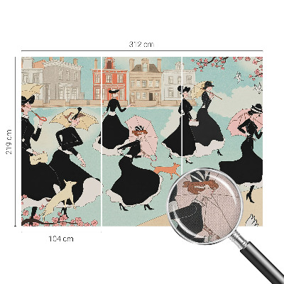 Fototapeta pre chlapca Ženy kráčajúce