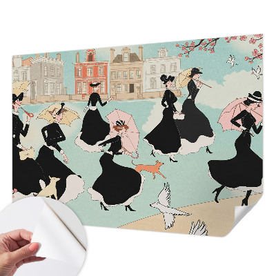 Fototapeta pre chlapca Ženy kráčajúce