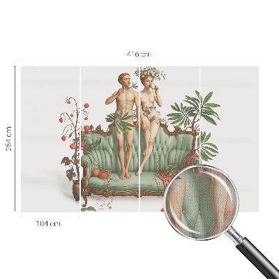 Moderná tapeta na stenu Tajomná elegancia