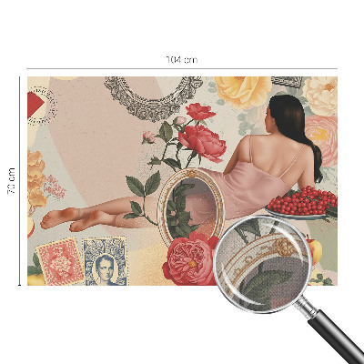 Tapety na stenu samolepiace Kvetinová elegancia