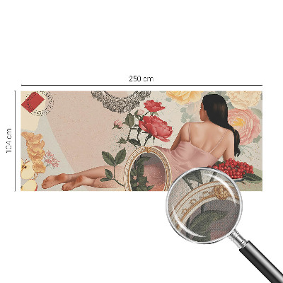 Tapety na stenu samolepiace Kvetinová elegancia