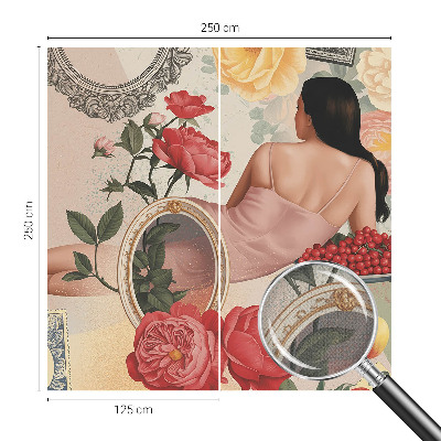 Tapety na stenu samolepiace Kvetinová elegancia