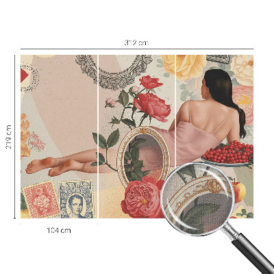 Tapety na stenu samolepiace Kvetinová elegancia