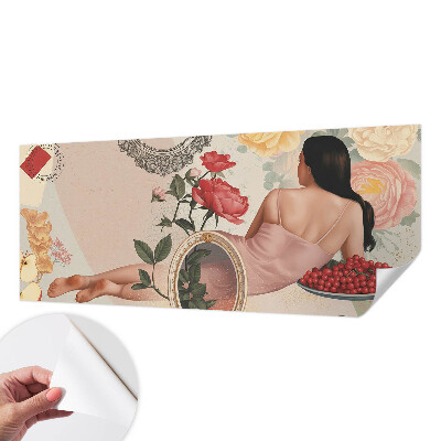 Tapety na stenu samolepiace Kvetinová elegancia