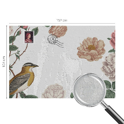 Samolepiaca fototapeta do obývačky Starožitné kvety