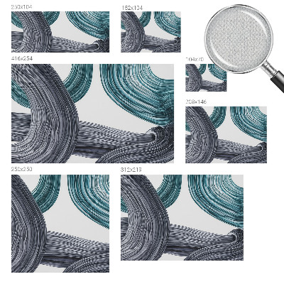 Detská fototapeta na stenu Kvapalinové linky