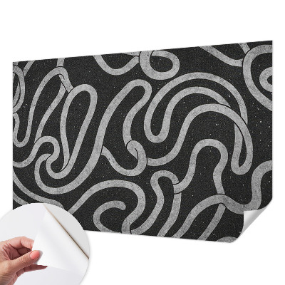 3D fototapeta Skrútené tvary