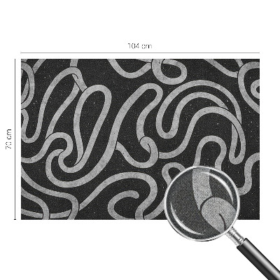 3D fototapeta Skrútené tvary