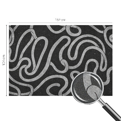 3D fototapeta Skrútené tvary